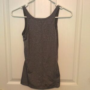 Lululemon stretch top. So flattering!!! Love the fabric!